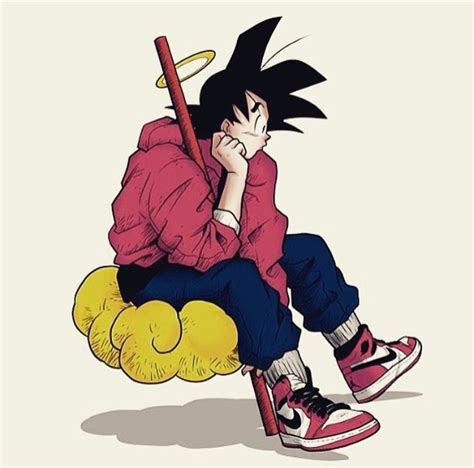 Jordan donned nike air ships during the preseason and early rookie campaign. Goku x Air Jordan 1 (avec images) | Coloriage dragon ball ...