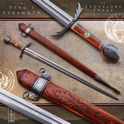 Swords And Knives Cedarlore Forge Sword Knife Sword Design