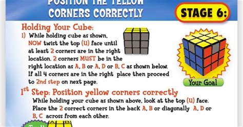 If you have difficulties solving the white corners, here's an easy trick you can always apply, you just have to memorize a short algorithm. Rubik S Cube Stage 5 - pdfshare