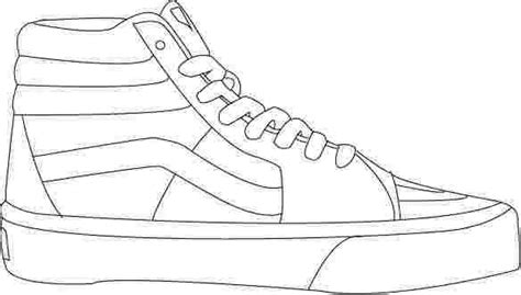 Disney princess anna coloring pages. Coloring pages of vans shoes | Sneakers drawing, Vans ...