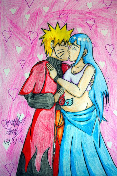 Naruto And Hinata Valentines Day Kiss By Jam4077 On Deviantart