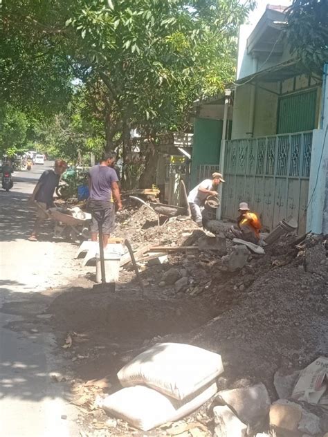 Peninjauan Lokasi Pembangunan Sarpras Jl Noroyono Bulu Lor Bidang
