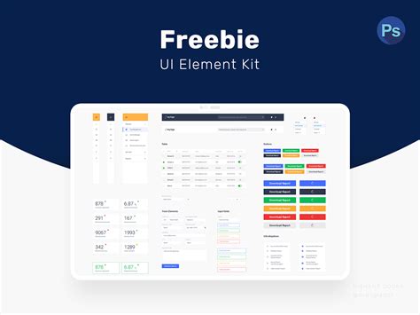 Freebie Ui Elements Kit On Behance