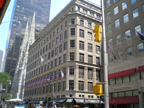 Saks Fifth Avenue Department Store In New York City