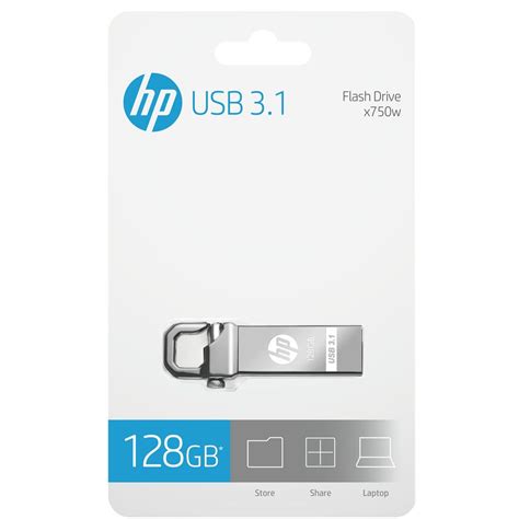 Buy The Hp X750w 128gb Usb31 Flash Drive Ultra Compact Clip On Usb