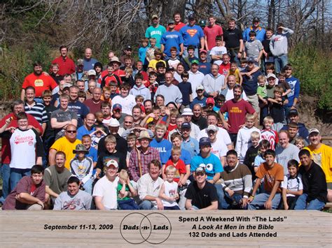 Dads N Lads 2009 Group Pictures