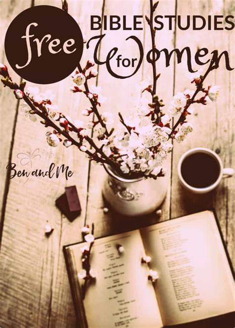 Most families have morning bible time, or do bible studies at the beginning of the day. Free Bible Studies for Women - Ben and Me