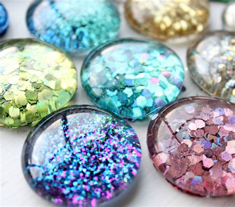 Theresa Joy 365 Days Of Pinterest Day 15 ~ Diy Glitter Magnets