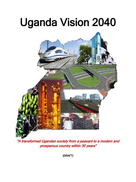 Uganda Vision 2040 Draft Pdf Economic Growth Competitiveness