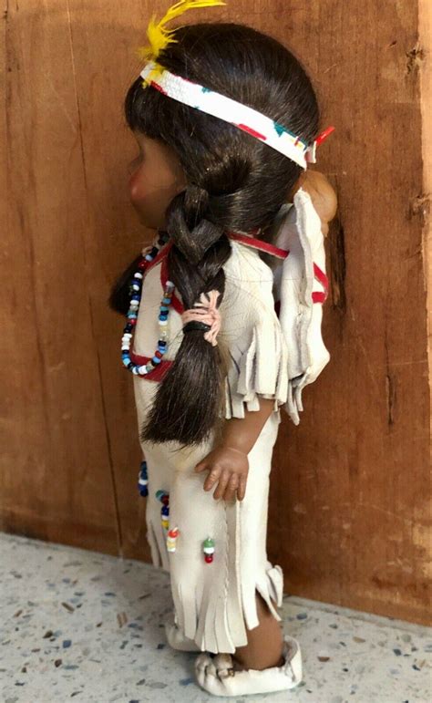 Native American Squaw Wpapoose Costume Fits 8 Dolls Ginnyvirgapam No Doll 3772009086