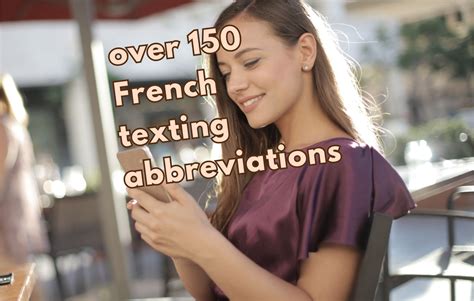 French Texting Abbreviations The Definitive Guide