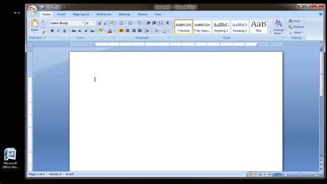 Word 2007 Microsoft Word Gambaran