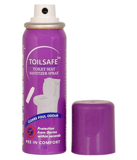 Toilsafe Toilet Seat Sanitizer Spray Pack Of 5 50 Ml Each Buy