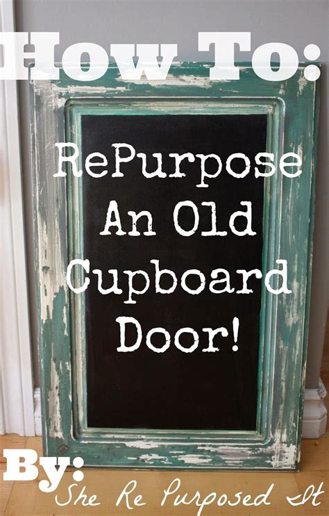 Diypick.com | your daily source of diy ideas, craft projects and life hacks. How To Repurpose A Cabinet Door | Repurposed cabinet ...
