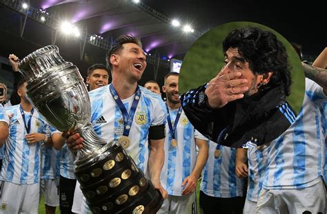Maradona Wouldve Been In Tears Over Messis Copa America Success