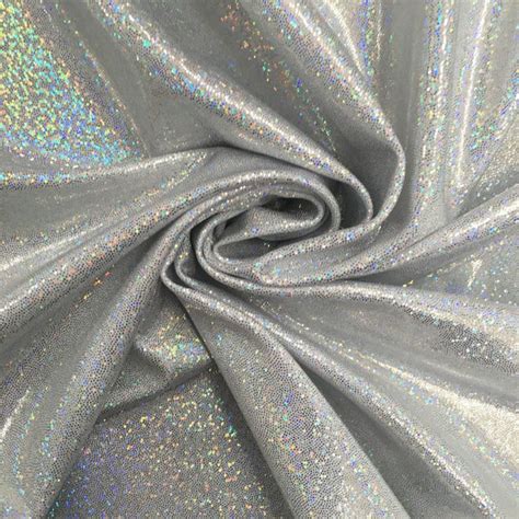 Nylon Spandex Hologram Dot Fabric 60 Wide 1199 Bty Fabric Wholesale Direct