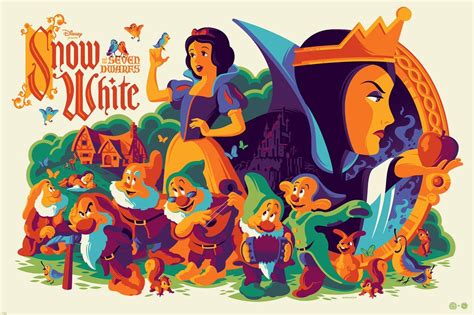 Tom Whalen Snow White And The Seven Dwarfs Disney Pixar Disney Fan Art