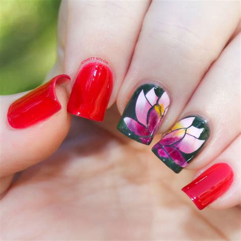 Birth flowers language of flowers. Nail Art for Every Month of the Year - Featuring ...