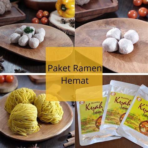 Jual Paket Ramen Hemat 6 Porsi Baso Yen Shopee Indonesia