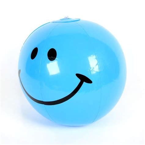 Inflatable Smiley Face Balls Toy Ball Beach Ball Medium From Autolife