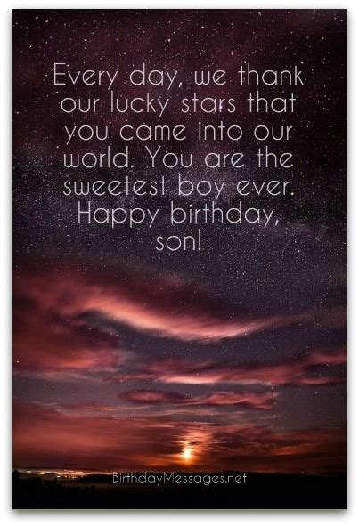 Say happy birthday son with the best birthday messages, wishes, status, and quotes from mother. Son Birthday Wishes: Unique Birthday Messages for Sons