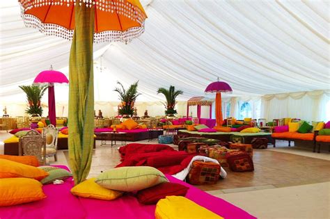 Colourful Indian Wedding Marquee | Marquee Hire Enfield