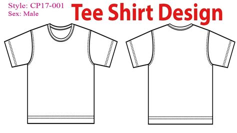 T Shirt Design Tutorial Illustrator T Shirt Design Garments Spec