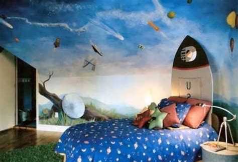 50 Space Themed Bedroom Ideas For Kids And Adults