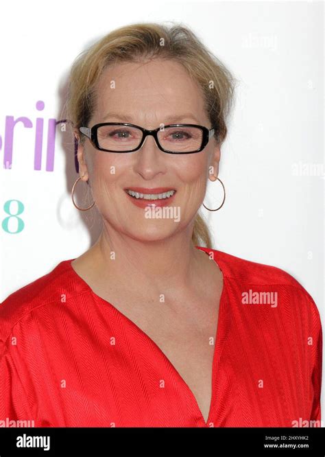 Meryl Streep Attending The Hope Springs New York Premiere Steven Bergman Stock Photo Alamy