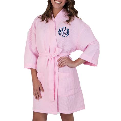 Monogrammed Waffle Bridal Party Robe Personalized Brides