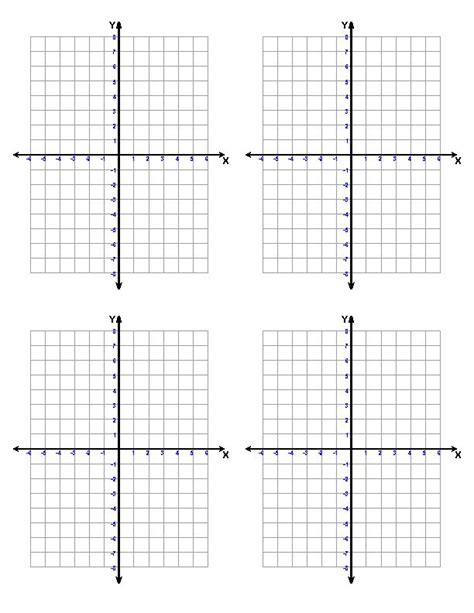 Printable Graph Paper With Numbered Lines Grid Paper Printable