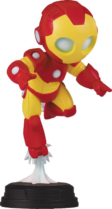Mar162405 Marvel Animated Style Iron Man Statue Previews World