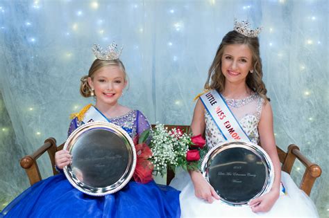 2018 Edmonson County Fair Pageant Tiny Miss, Little Miss, and Miss