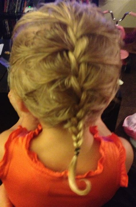 French Braid Toddlers Hair So Cute And Classy Headband Hairstyles