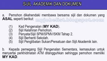 Apa yang menarik, temuduga terus diadakan untuk memenuhi bidang pekerjaan ataupun latihan kemahiran yang ada. Temuduga Terbuka di Tentera Laut Diraja Malaysia (TLDM) I ...