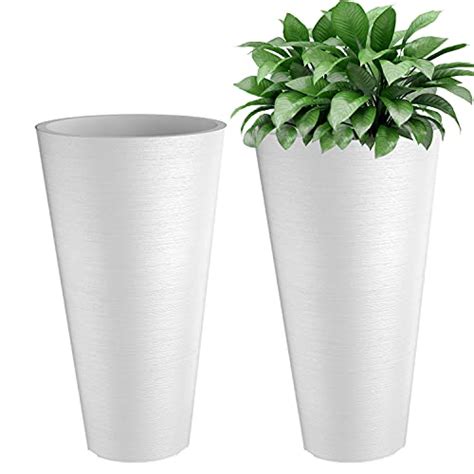 Best Large White Outdoor Planters For Your Home