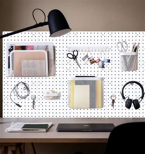 Buy 8pack Pegboard White Pegboard Wall Peg Boards For Walls Crafts