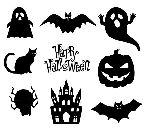 Free Printable Halloween Silhouettes