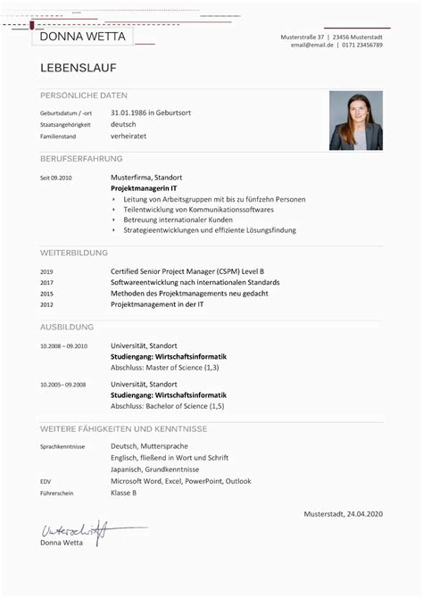 Für jede einzubürgernde person kinder ab dem 14. Fremdsprachen Level Lebenslauf Englisch Ausführlicher ...