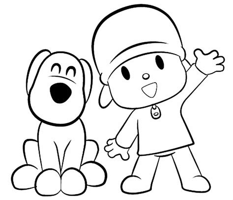 Desenhos Do Pocoyo Para Colorir Como Fazer Em Casa