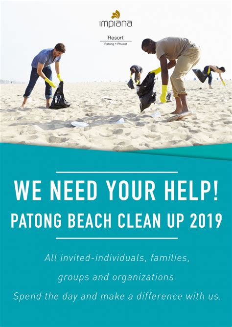 Beach Clean Up Project Impiana Resort Patong