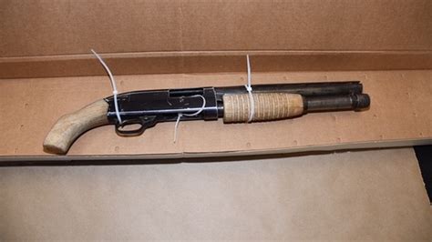 Police Man With Stolen Sawed Off Shotgun Arrested After Reported