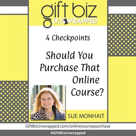 146 Should You Purchase That Online Course Sue Monhait