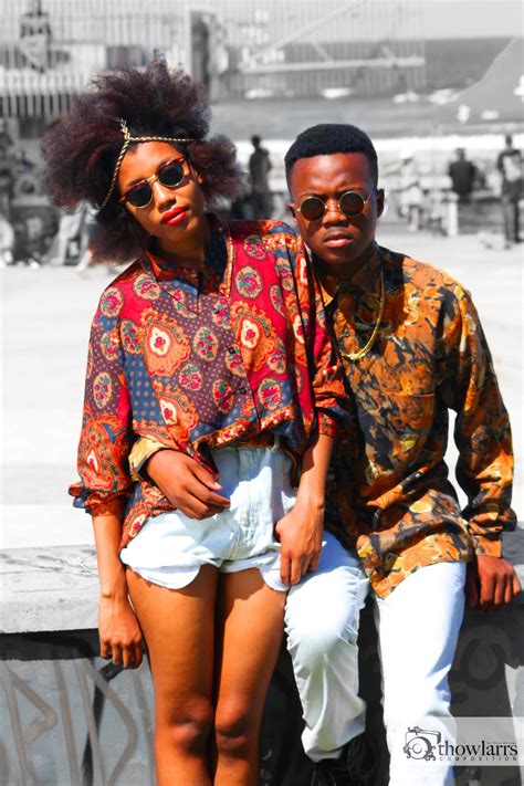Black Fashion Colour Splash Vintage Gang Durban South Africa African Street Style African