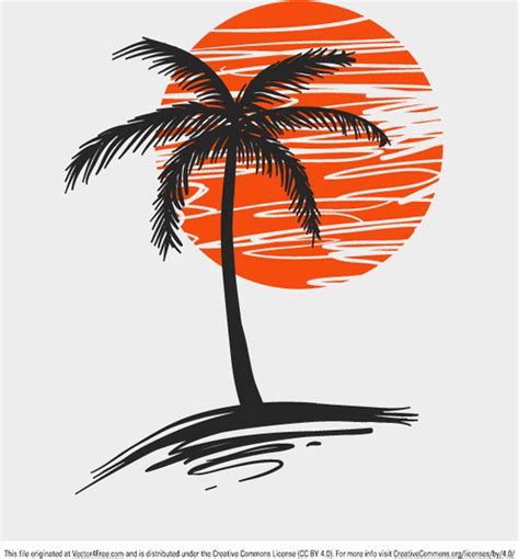 Palm Tree Vector Plant Free Vector Free Download
