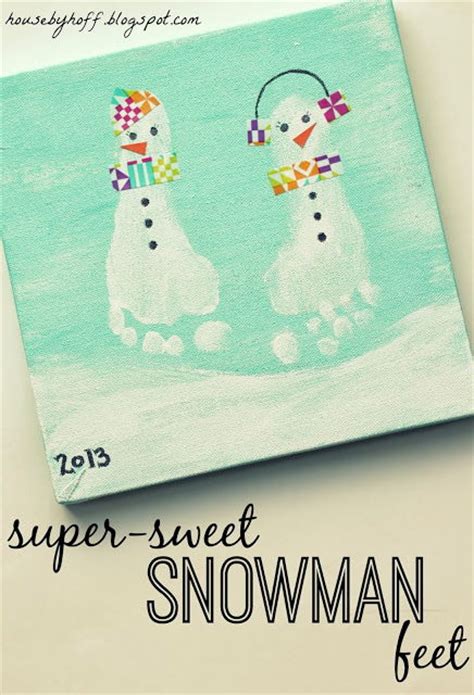 40 Creative Handprint And Footprint Crafts For Christmas