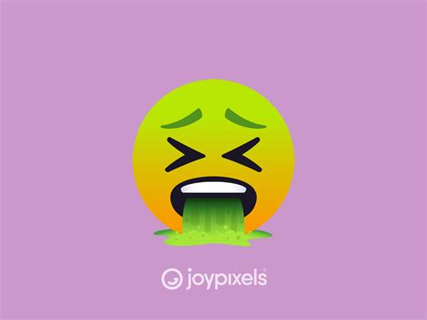 The Joypixels Vomit Face Emoji Version 5 0 By Joypixels On Dribbble