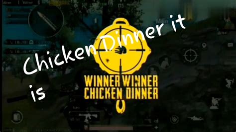 Winner Winner Chicken Dinner Pubg Youtube