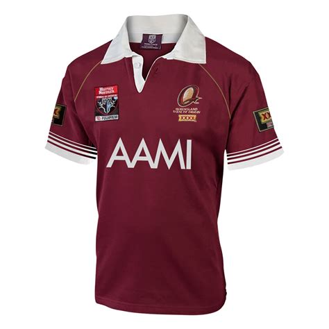 Puma x queensland maroons jersey available now. QLD Maroons State of Origin 2006 Mens Retro Jersey | Rebel ...