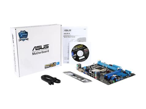 Asus H61m K Lga 1155 Uatx Intel Motherboard Neweggca